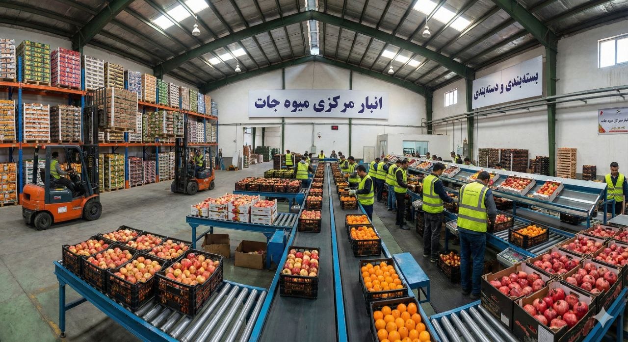 تصویر بسته‌بندی و انبار